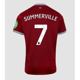 West Ham United Crysencio Summerville #7 Hjemme skjorte 2025-26 Kortermet